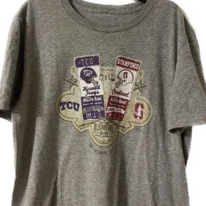 TCU - Stanford 2017 Alamo Bowl Shirt Men's Large - Texas Christian University